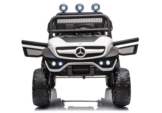 Electric Ride On Mercedes Unimog S White