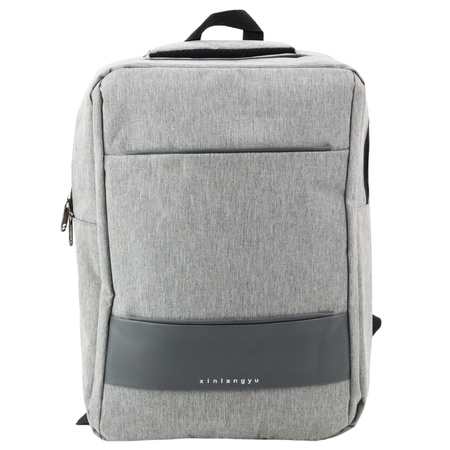 City Business Backpack USB Middle Compartment Gray 14L 40cm