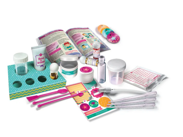 Scientific Fun Cosmetics Laboratory: Creams & Bath Salts Polish Language Clementoni 50891