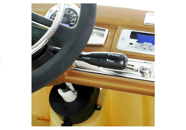 Kinderfahrzeug Mercedes-Benz 300S Schwarz lackiert Ledersitz EVA-Reifen Auto