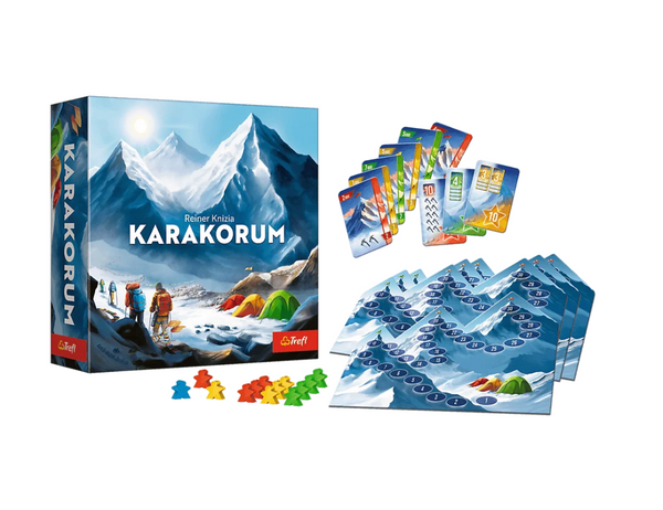 Brettspiel Karakorum Reiner Knizia: König der Berge Trefl 02739