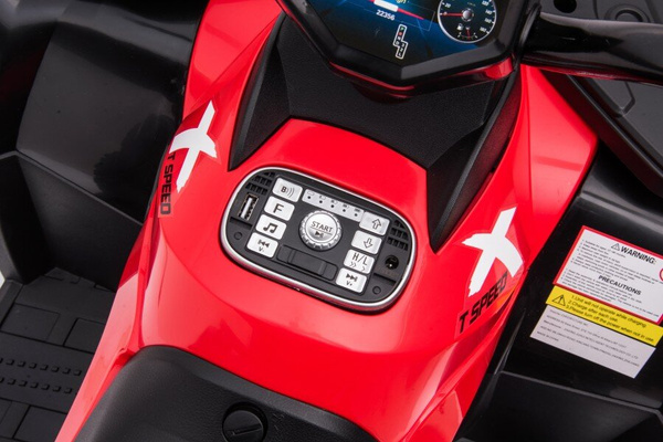 Quad Battery S615 Red 24V