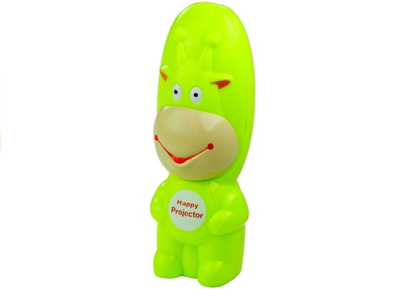 Zeichenprojektor Kuh 3 Scheiben Marker Grün 3in1