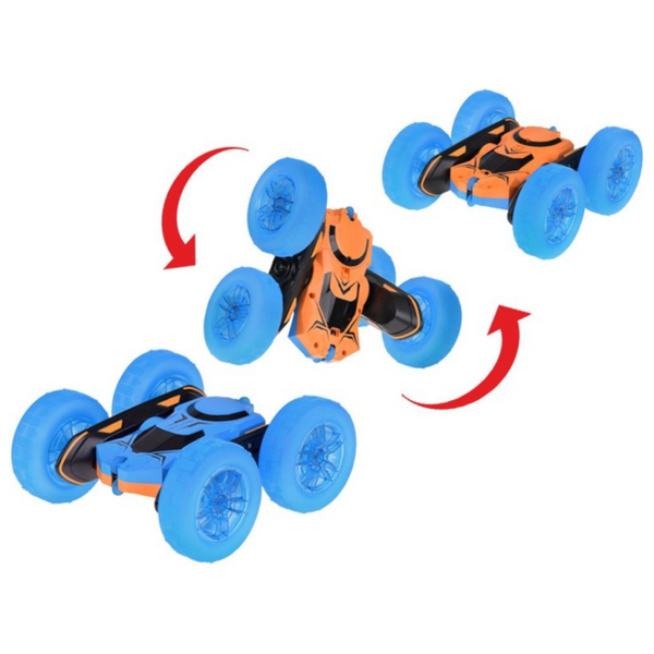 Stunt-Auto ferngesteuertes RC-Car 360° Blau