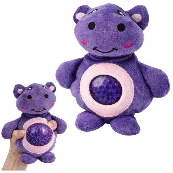 Plush Toy for Squeezing, Kneading, Squeezing with Water Balls Elephant Pig 15 cm