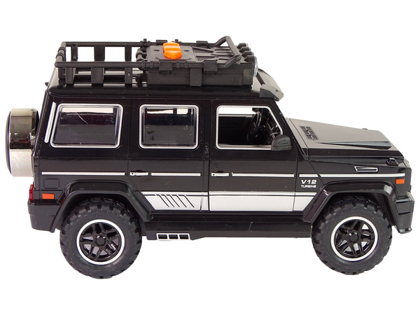 Schwarze Auto-Offroad-Reibungsantriebsgeräusche