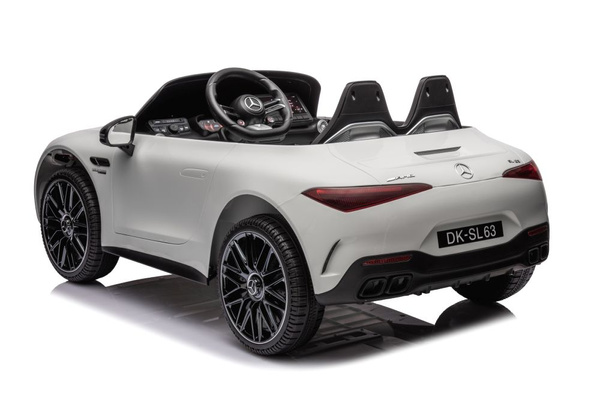 Mercedes AMG SL63 Battery Car White