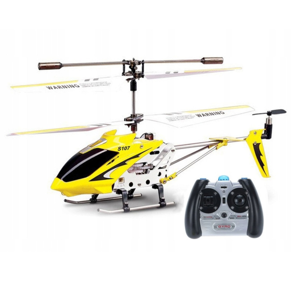Syma S107G Gyroscope Remote Controlled RC Helicopter Yellow