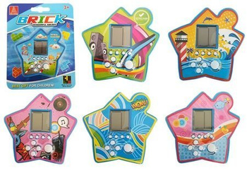 Tetris-Spiel Spielkonsole Tetris Spiel verschiedene Farben