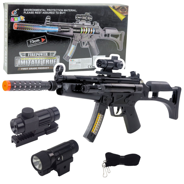 Toy Rifle for Children with Light and Sound 73cm