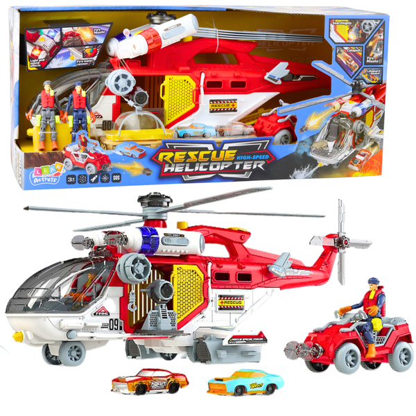 Rettungshubschrauber Multifunktions-Zubehör Lichter Sounds Set