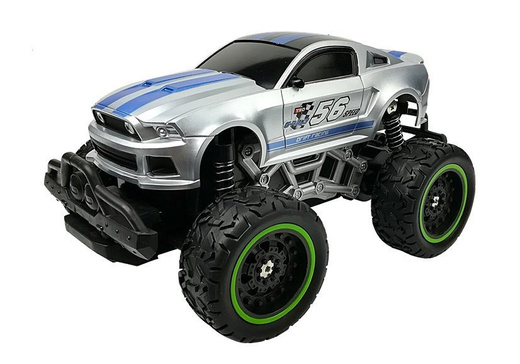 Ferngesteuertes Auto Offroad R / C Silver High Wheels