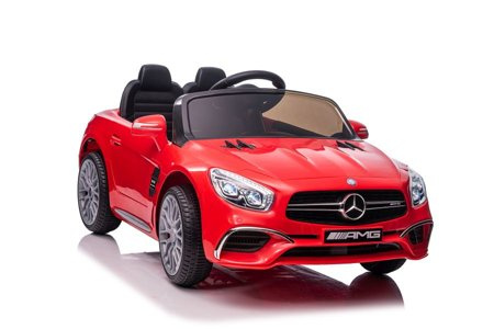 Fahrzeug auf Batterie Mercedes SL65 S rot lackiert LCD