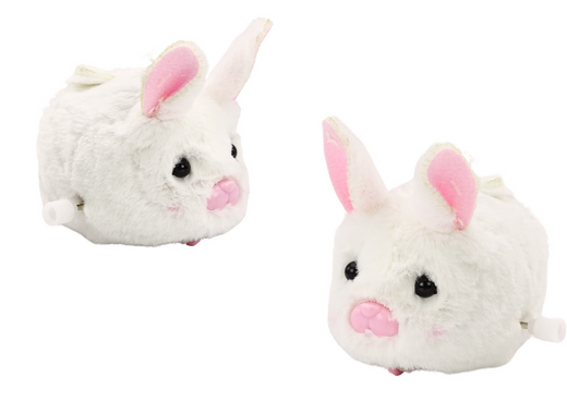 Clockwork Bunny Reitspielzeug Dekoration Weiß