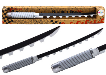 Nichirin Samurai Sword Battery Operated Comfortable Handle Black Sound