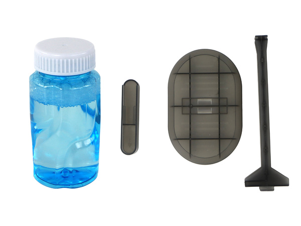 Airplane Soap Bubbles Launcher Gun Red