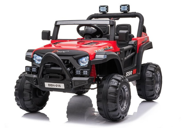 Elektrische Fahrt auf BBH-016 Rot