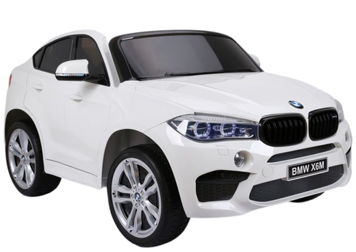 NEW BMW X6M White - Electric Ride On Vehicle