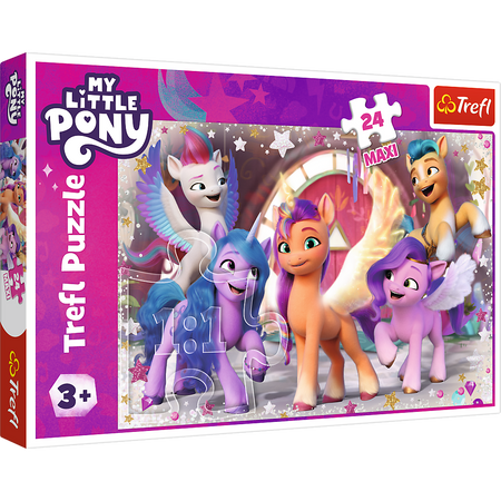 Puzzle - "24 Maxi" - Schöner Ponytag Mein kleines Pony Trefl 14355