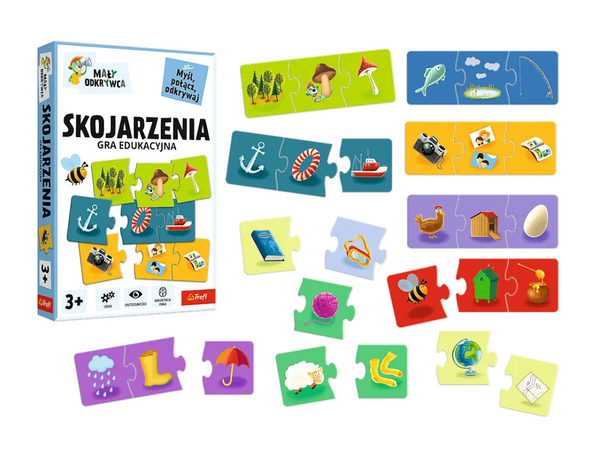 Educational Game Associations Little Explorer Trefl 02808