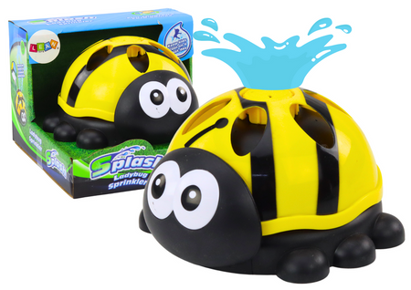 Gartensprinkler Marienkäfer-Wasserbrunnen Gelb