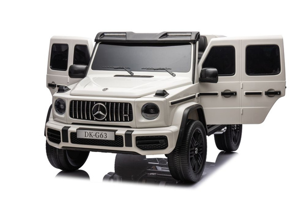 Battery-powered car Mercedes G63 XXL White 24V