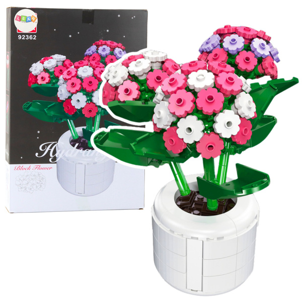 Bausteine ​​Rosa Hortensie im Topf 342 Stk.