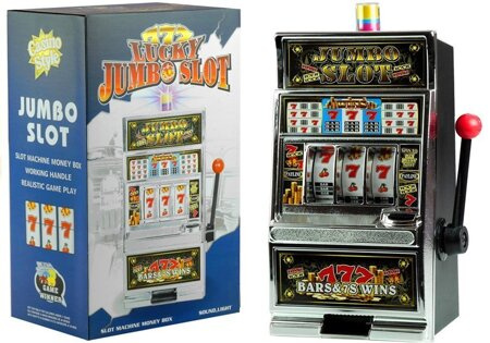 Big Slot Machine Casino With Sounds Money Bank