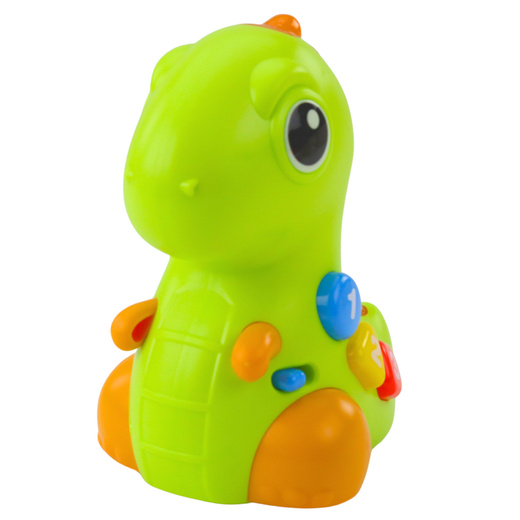 Interactive Toy for Toddlers Dinosaur on Wheels Lights and Sounds