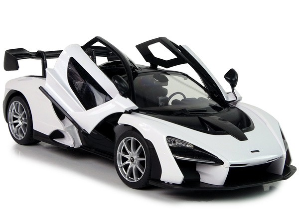 Car R/C McLaren Senna Rastar 1:14 White with Remote Control