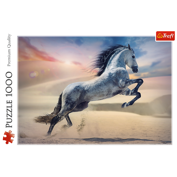 Puzzle - "1000" - Majestic Horse Trefl 10790