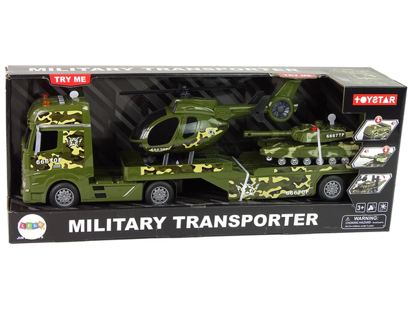 Set Military Tank Friction Drive Helicopter Truck
