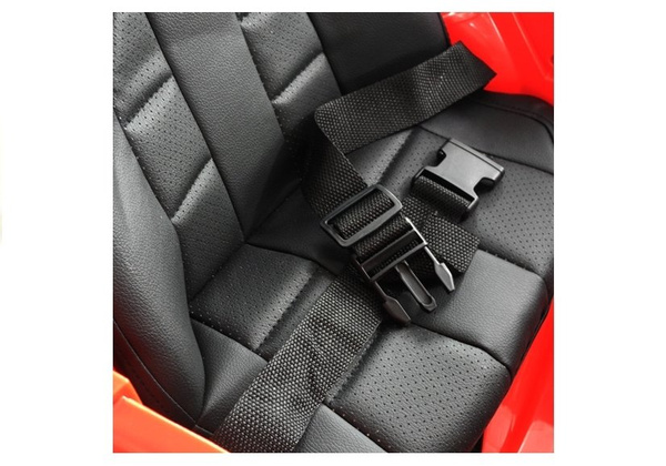 Elektroauto für Kinder Coronet S Rot 2.4G RC mit FM Radio USB MP3 Fahrzeug Auto