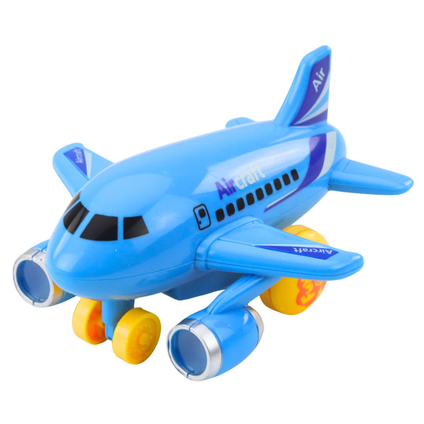 Passenger Plane with Motorized Light and Sound Effects Mix