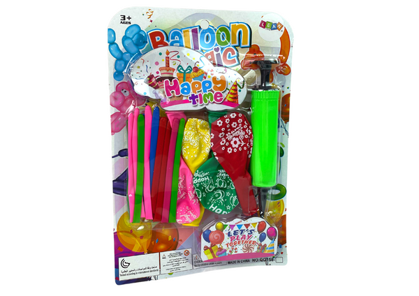 Ballonmodellierpumpe Party-Set