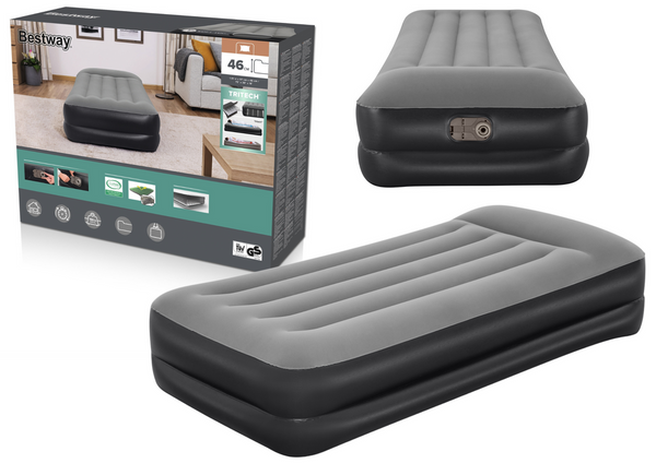 Veloursmatratze mit elektrischer Pumpe 191 x 97 x 46 cm Bestway 67401