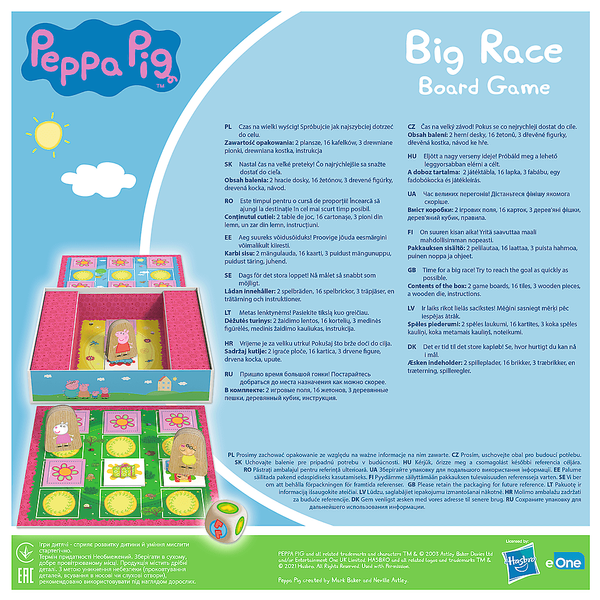 Big race game Peppa Pig Trefl 02262