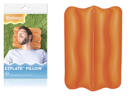 Aufblasbares Kissen 38 x 25 cm Orange  Bestway 52127