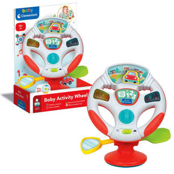 Interactive Talking Electronic Steering Wheel Polish and German Language Clementoni 17533