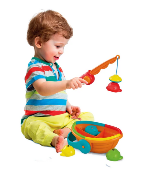 Fishing Rod Toy with Boat and Fish Clementoni 17581