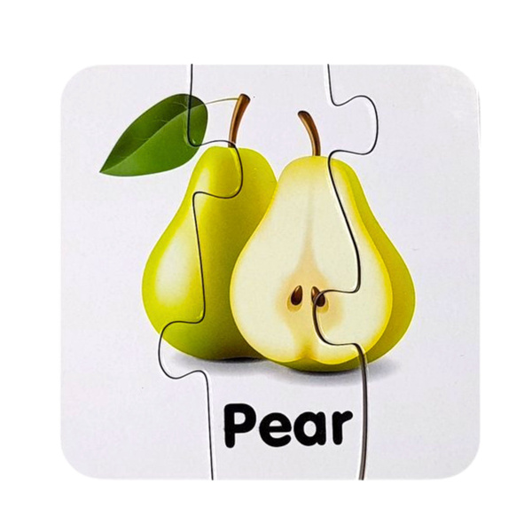 Educational Puzzle Fruit Jigsaw Puzzle 10 Connections