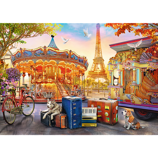 Puzzle - "500" - Holiday in Paris Trefl 37426