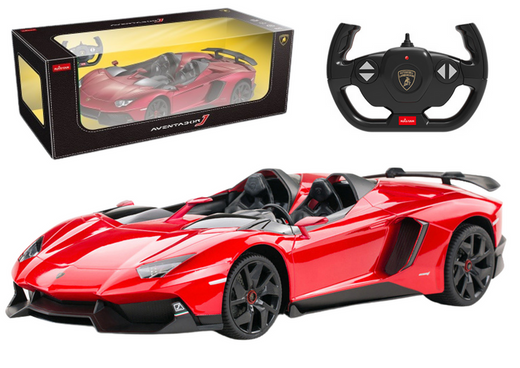 Car RC Rastar 1:12 Lamborghini Aventador Red Cabrio
