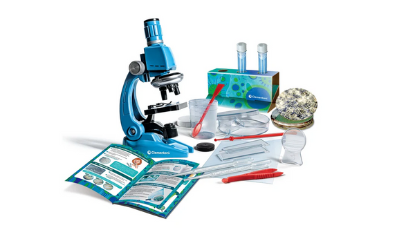 Clementoni 50755 Super-Mikroskop-Set für wissenschaftlichen Spaß