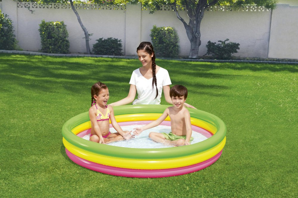 Aufblasbarer Pool Rainbow 152 cm x 30 cm Bestway 51103