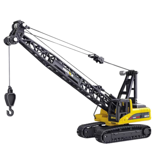 Dźwig Gąsienicowy Ruchomy Metalowy Huina 1:50 