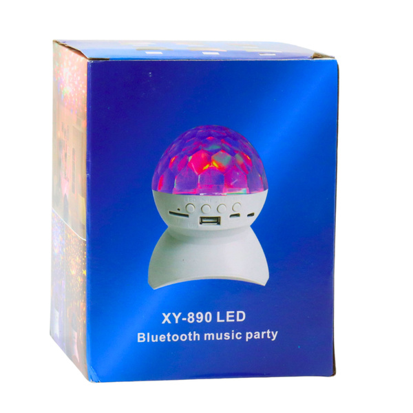 Night Light Star Projector 3-in-1 Bluetooth LED Speaker White
