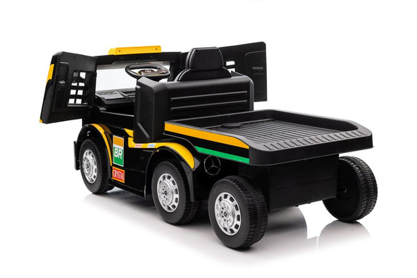 Battery Car Mercedes XMX622B Semi-trailer Yellow LCD