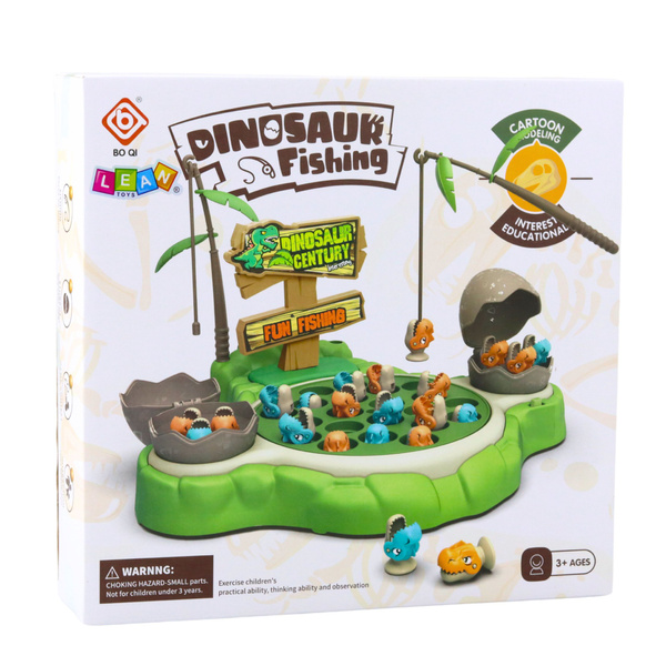 Arcade-Spiel Dinosaurier Angeln Magnetische Ruten Sounds