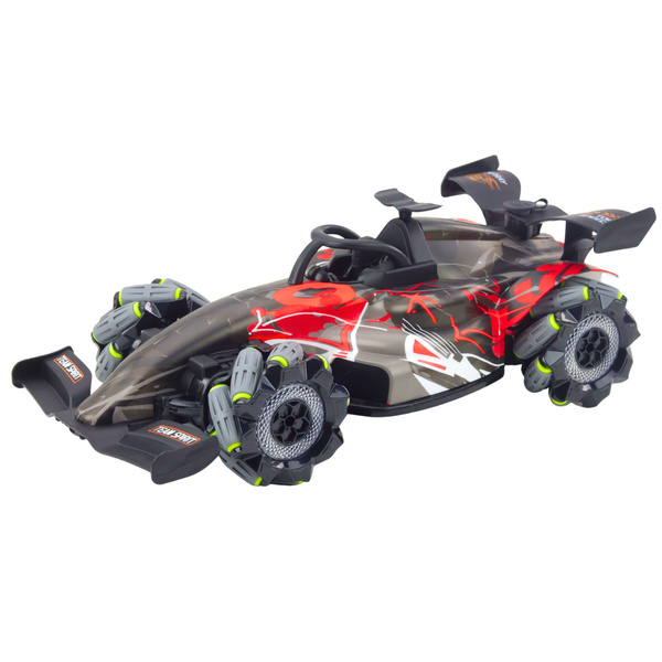 F-Spray Ferngesteuerter RC Racer 1:10 Lichter Sounds Dampf Rot